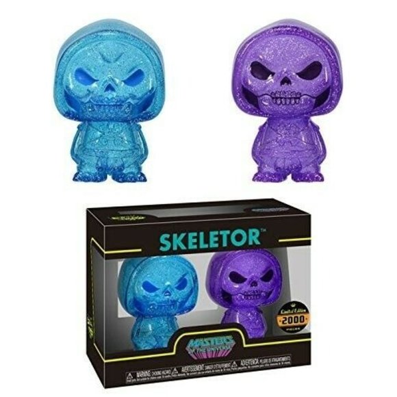 New FUNKO Pop Masters of the Universe SKELETOR Glitter Blue Purple